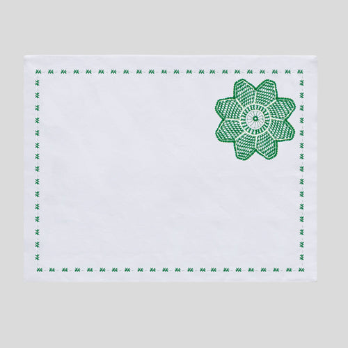 Napkin"LUMINARIA BIANCA"<br> (SET OF 2 NAPKINS)