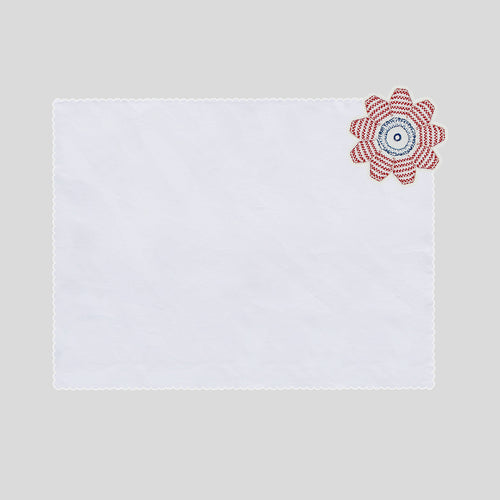 Napkin"LUMINARIA BIANCA"<br> (SET OF 2 NAPKINS)