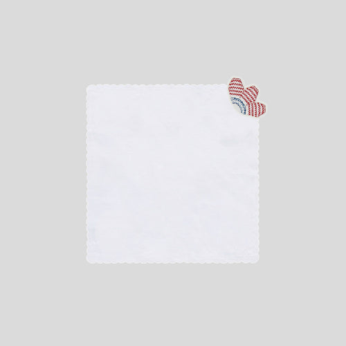 Napkin"LUMINARIA BIANCA"<br> (SET OF 2 NAPKINS)