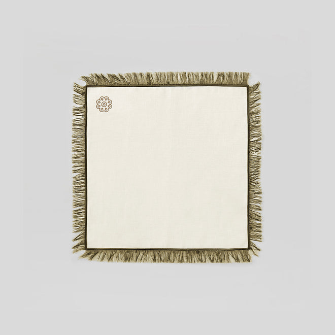 "QUADRIFOGLIO"napkin<br> (SET OF 2 NAPKINS)