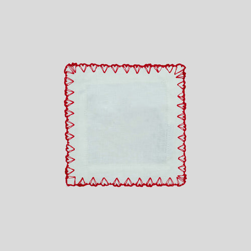 Napkin"LUMINARIA BIANCA"<br> (SET OF 2 NAPKINS)