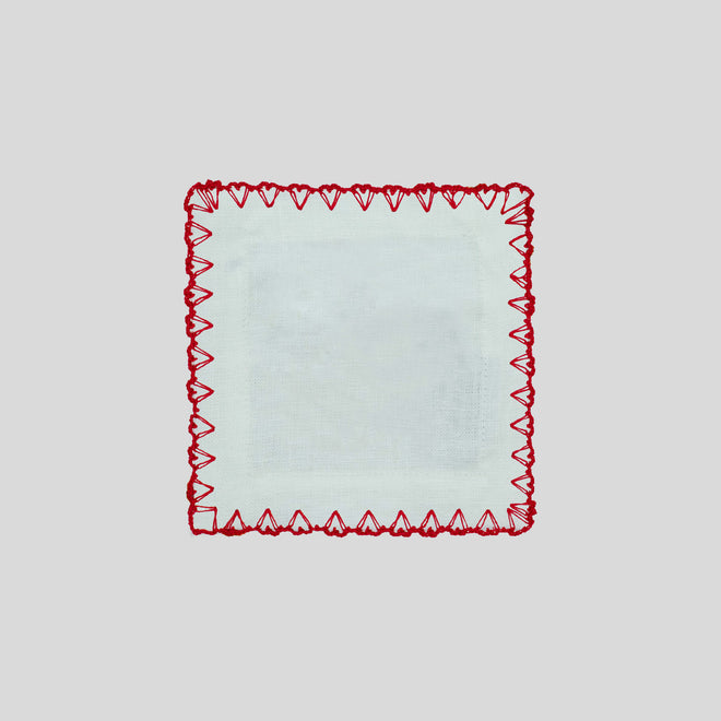 Napkin"LUMINARIA BIANCA"<br> (SET OF 2 NAPKINS)